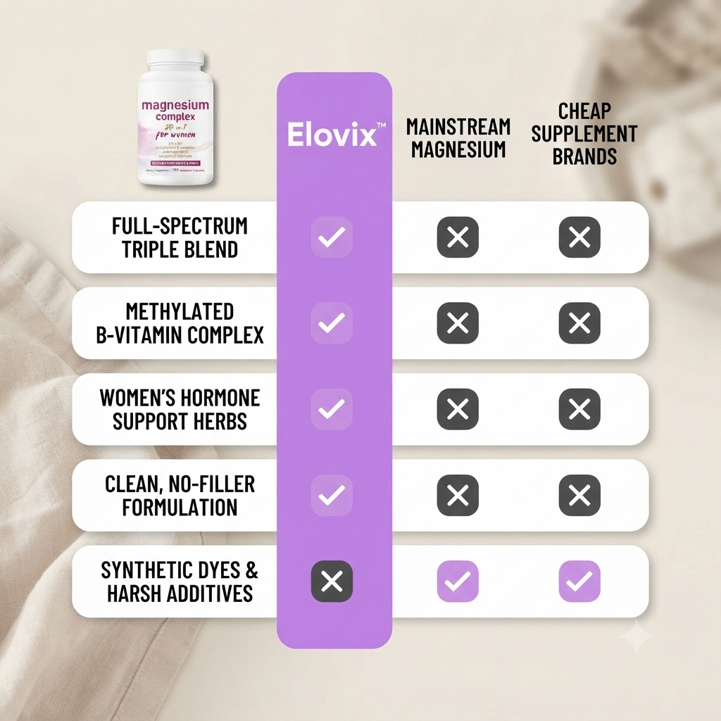 Elovix™ Women's Daily Magnesium Complex – 60 Capsules